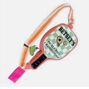 Betsy Johnson pickle ball sling bag
